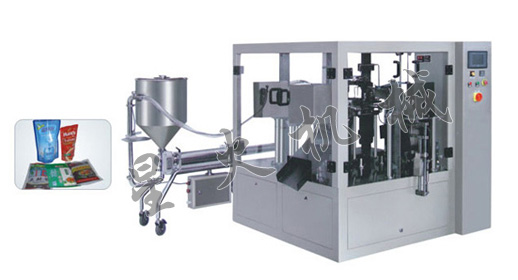 给袋式全自动酱料亚虎网页机