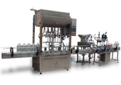 全自动食用油灌装流水线