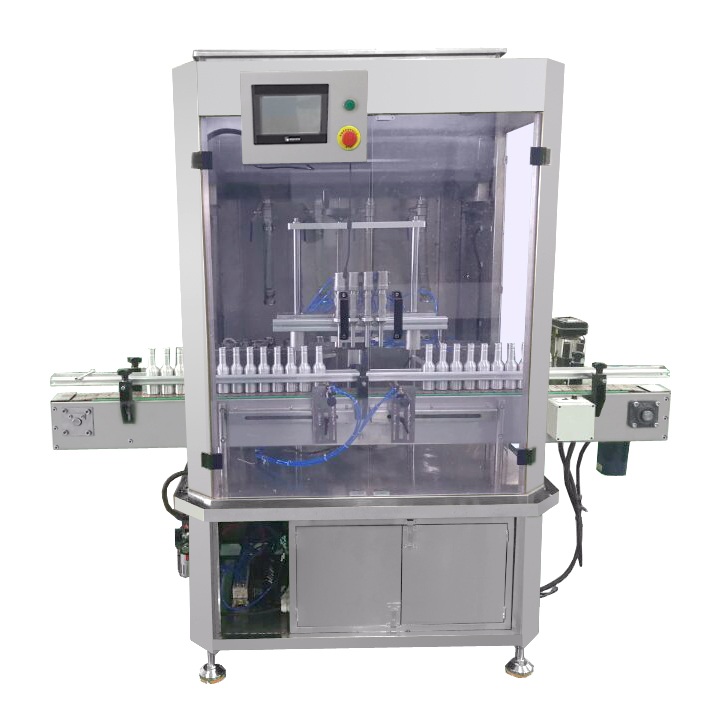 自动四头膏体灌装机