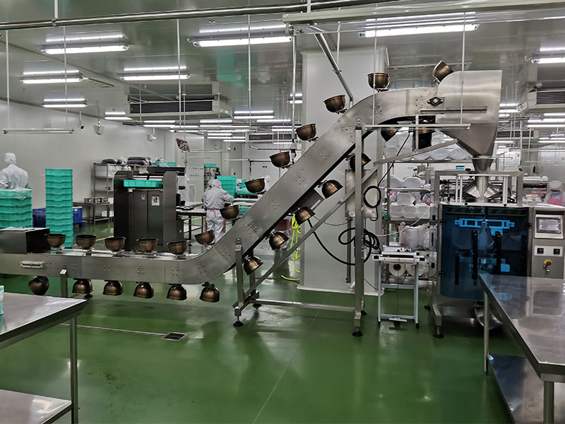 全自动预制菜中央厨房自动亚虎网页机图片