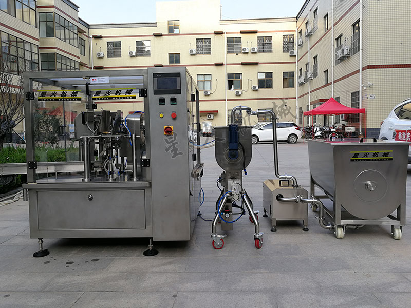 全自动袋装酱料调味料亚虎网页机械图片